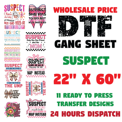 Suspect Premade Gang Sheet