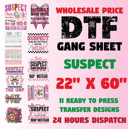 Suspect Premade Gang Sheet