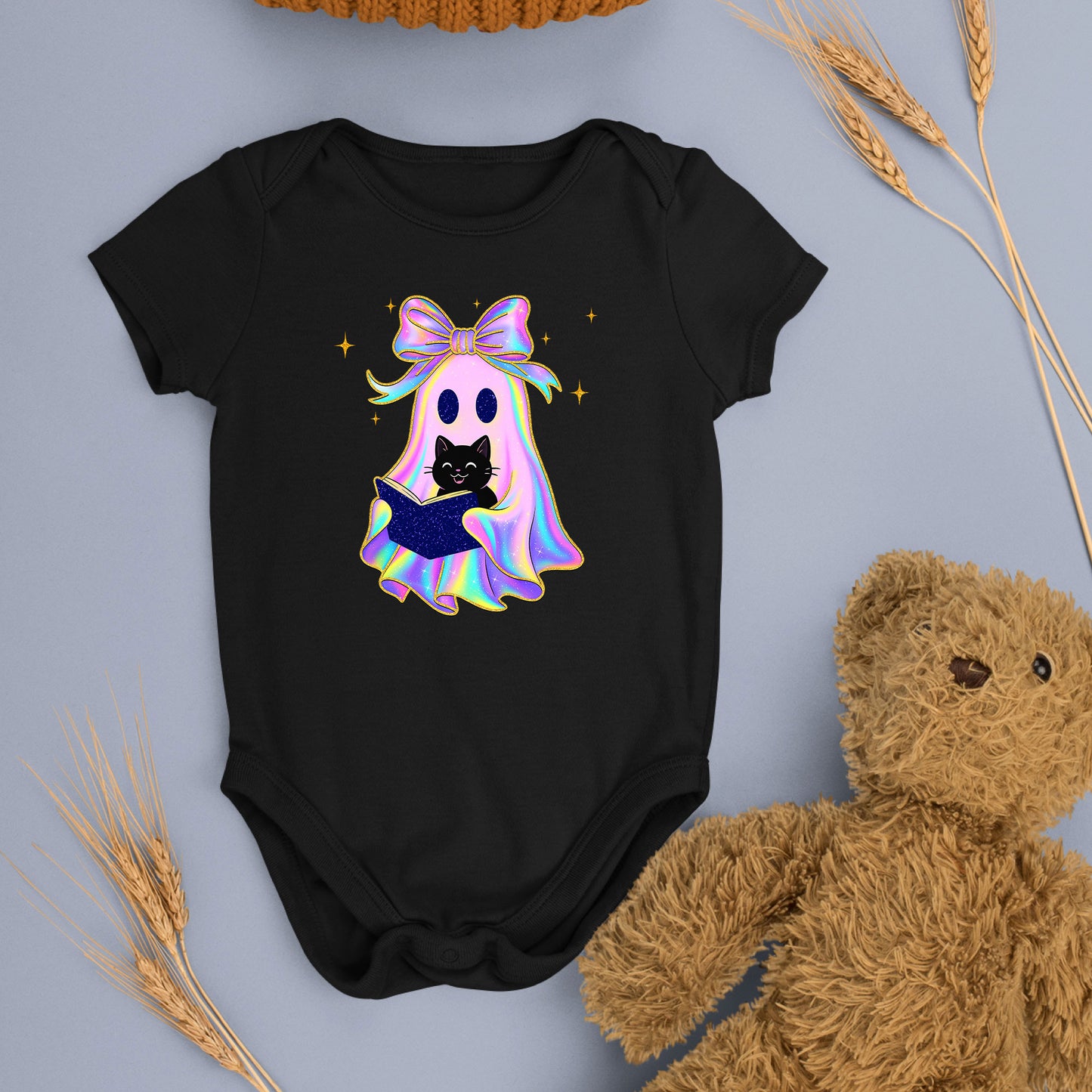 Ghosts Reading Books Iridescent Shirt