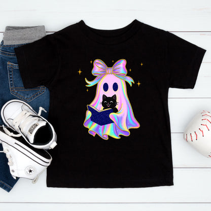 Ghosts Reading Books Iridescent Shirt