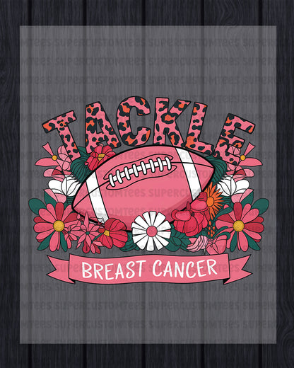 Tackle Breast Cancer DTF Transfer