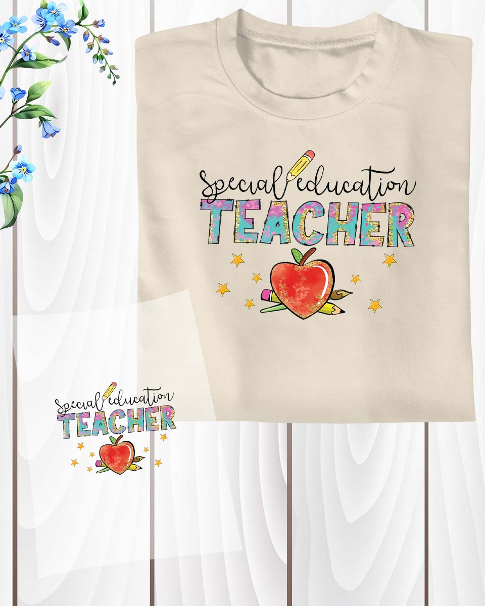 Special Education Teacher DTF Transfer Film