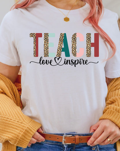 Teach Love Inspire Heat Transfer