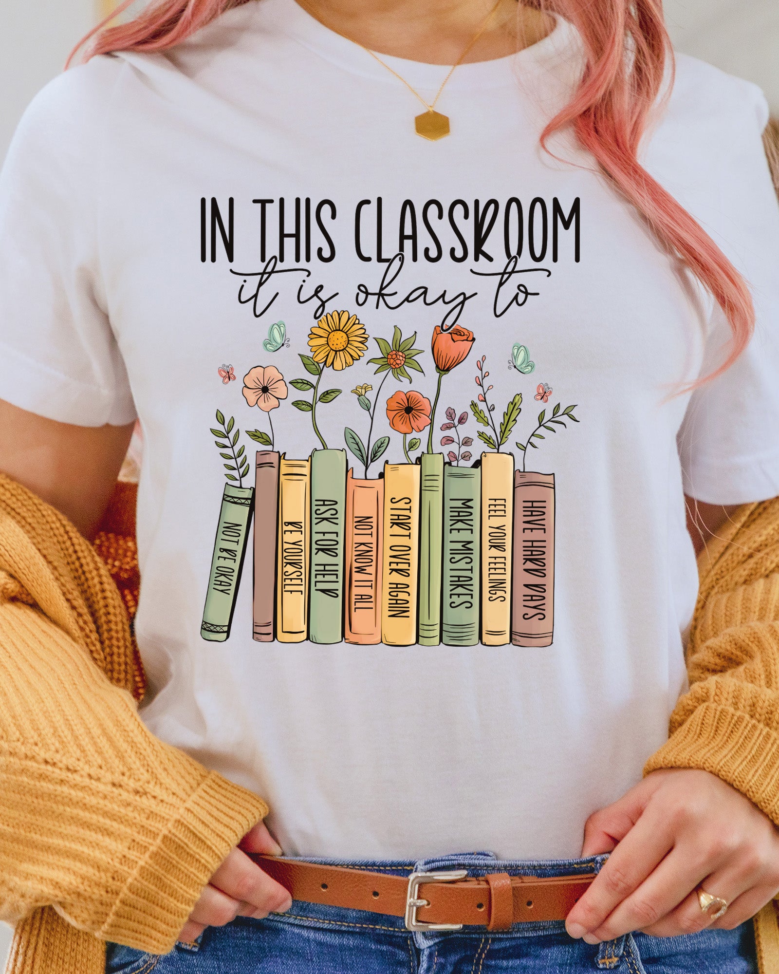 Teacher Mental Health DTF Transfer