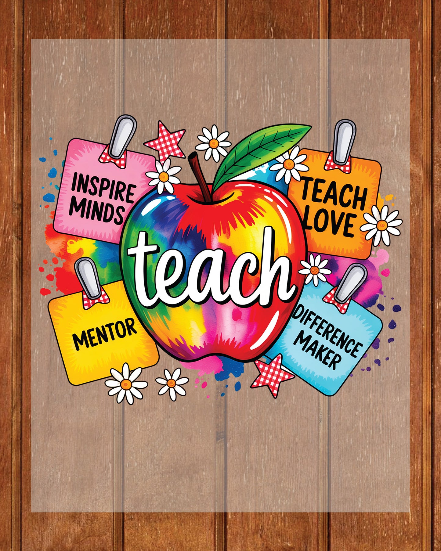 Teacher shirt Design  Back to School DTF Transfer