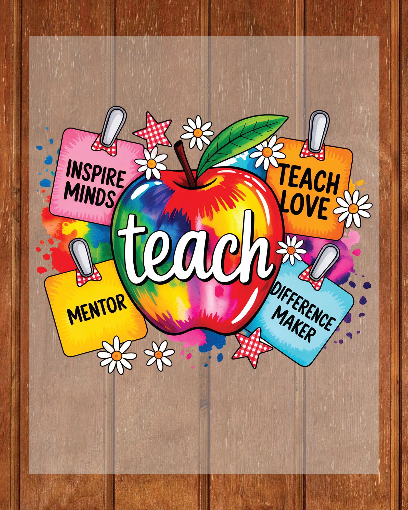 Teacher shirt Design  Back to School DTF Transfer