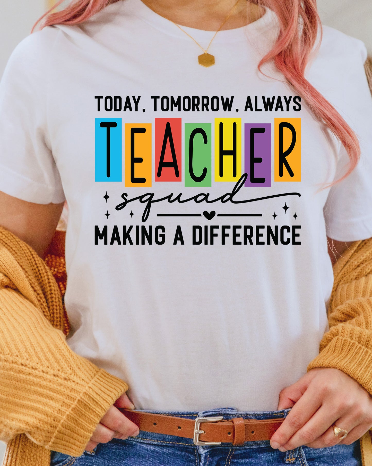 Teacher squad Back to School DTF Transfer