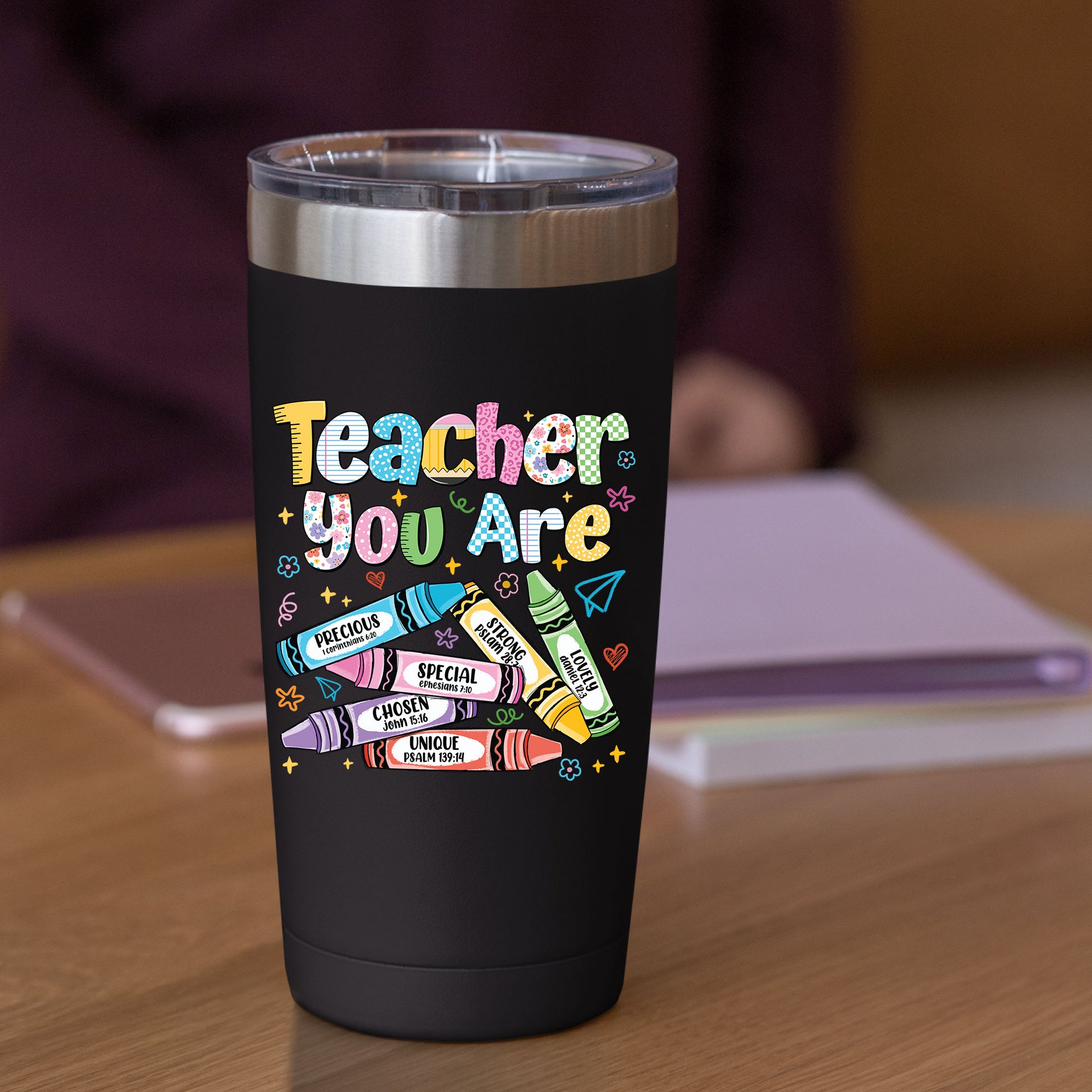 Teacher You Are Faith Crayon Clipart DTF Transfer