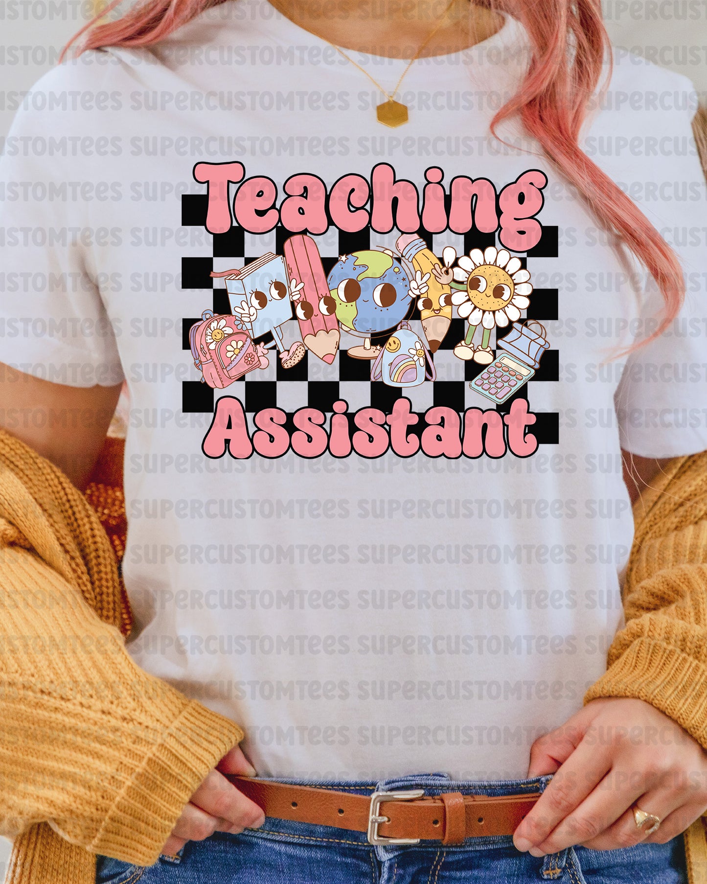 Teaching Assistant DTF Transfer Ready to Press