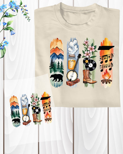 Tennessee DTF Heat Transfer Ready to Press