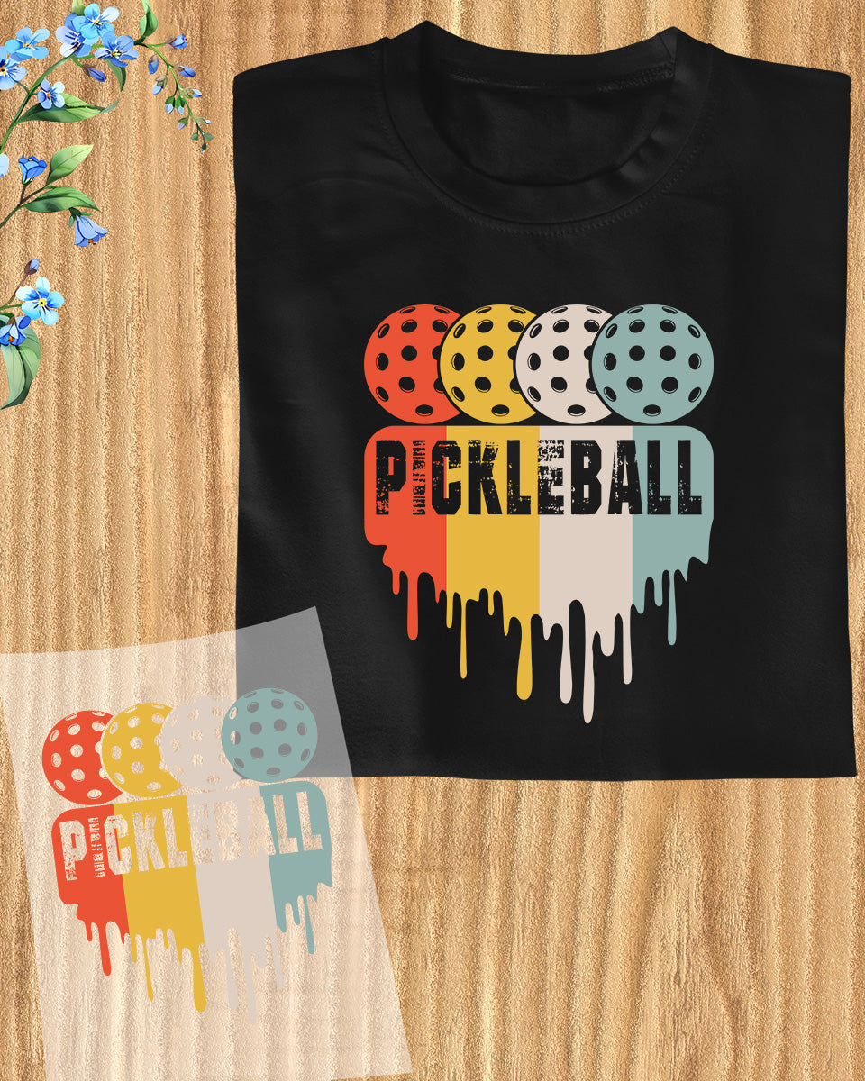 Pickleball Player Birthday Gift DTF Transfer Sheets