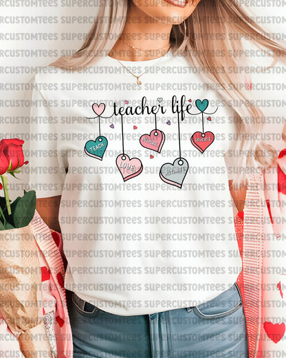 Thank you Teacher Gifts Heat Transfer for Shirts