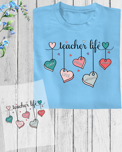 Thank you Teacher Gifts Heat Transfer for Shirts