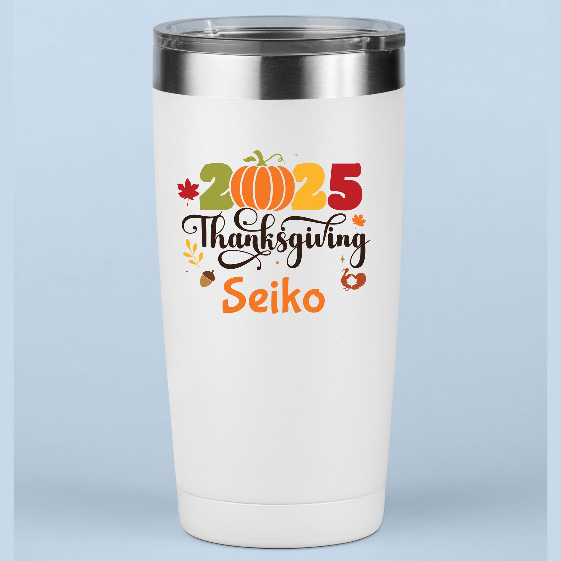 Thanksgiving Family Name DTF Transfer