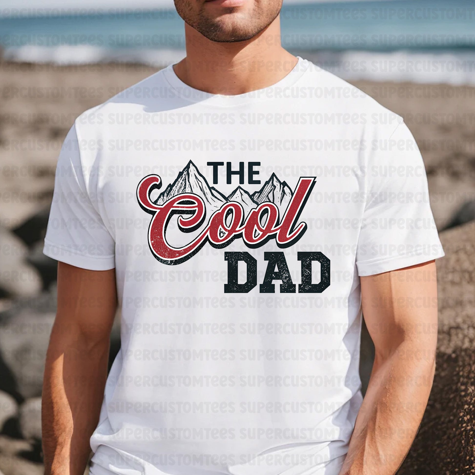 The Cool Dad DTF Transfer Ready To Press