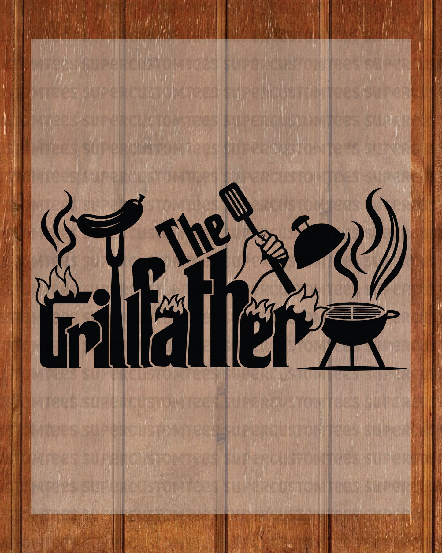 The Grillfather DTF Transfer