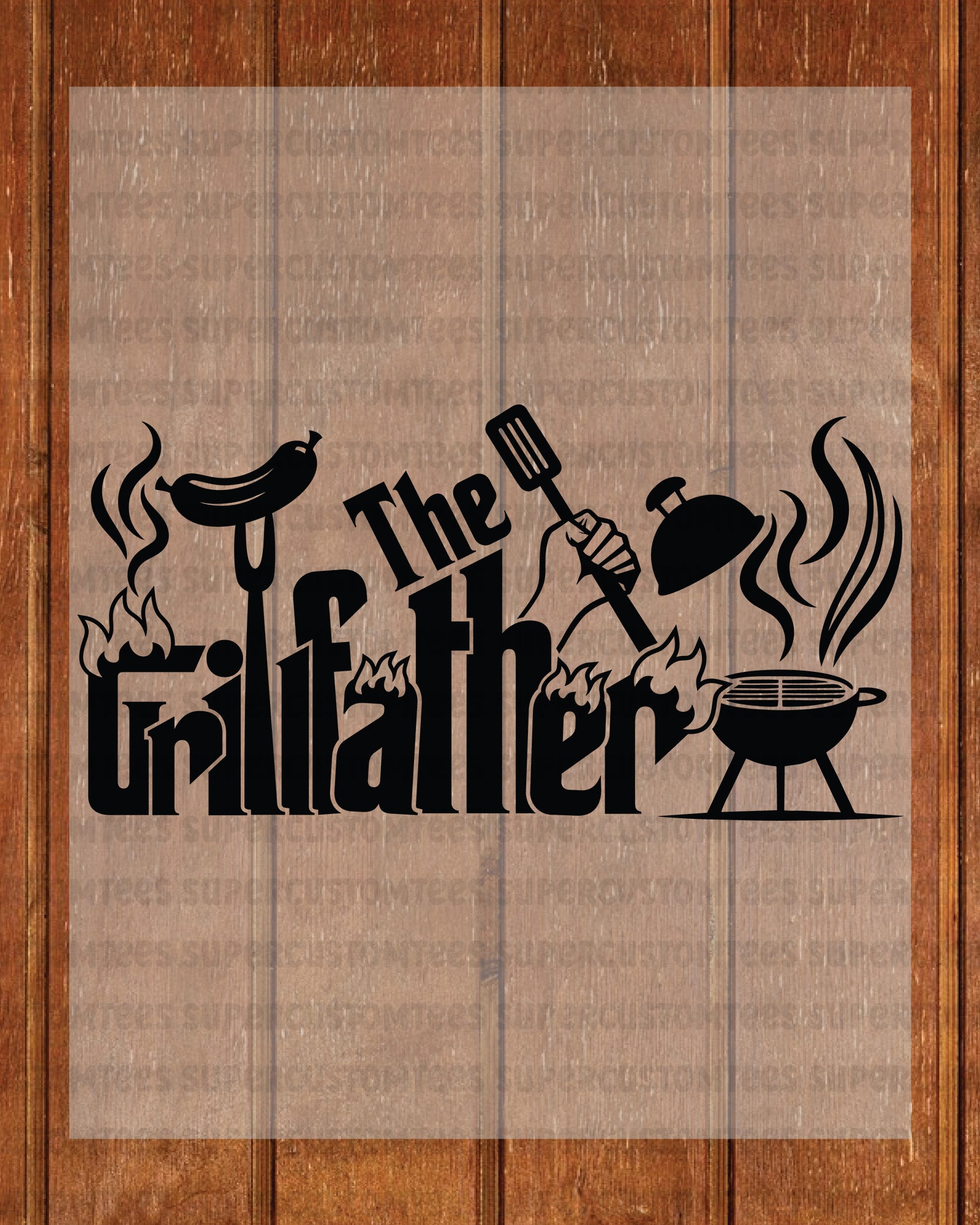 The Grillfather DTF Transfer