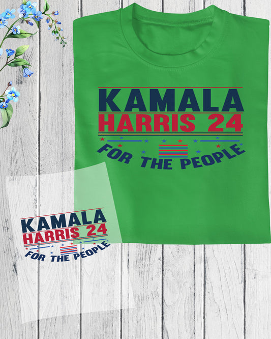 Kamala Harris 2024 for the People DTF Transfer Film