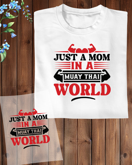 Gift for Boxing Mom DTF Transfer Film