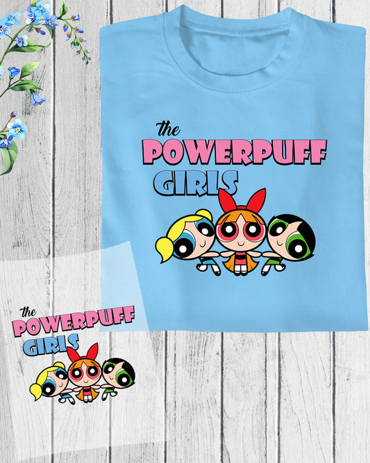 Cute The Powerpuff Girls DTF Transfer Film