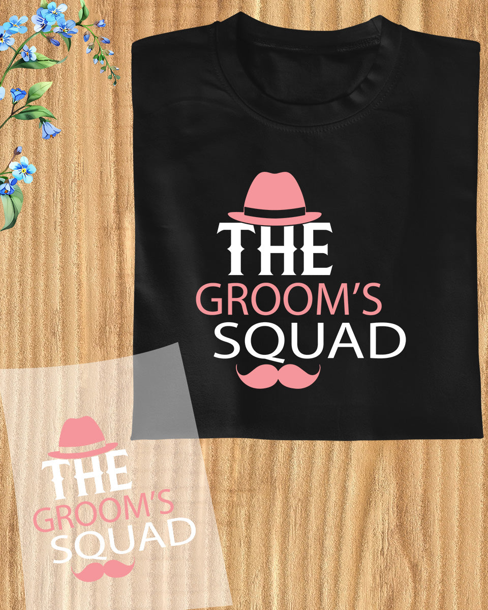 The Groom's Squad DTF Transfer Film