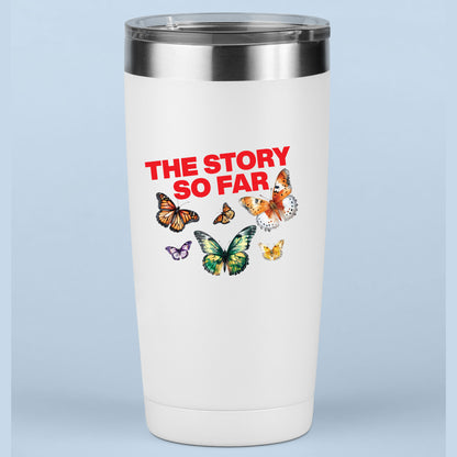 The Story So Far DTF Transfer Ready to Press, Butterfly Heat Transfer For Shirt, Mental Health UV Sticker Prints