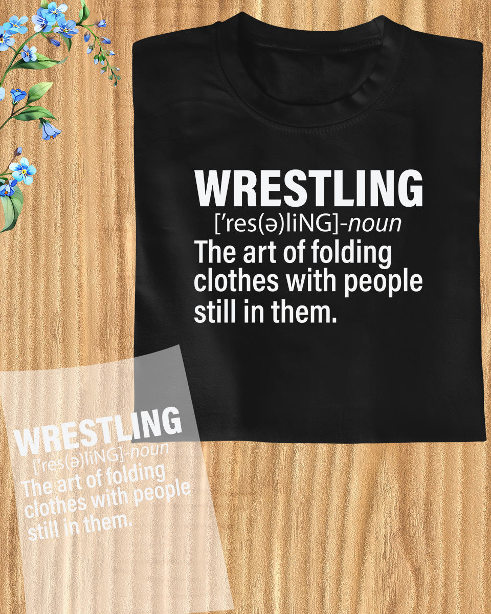 Wrestling Noun Definition DTF Transfer Film