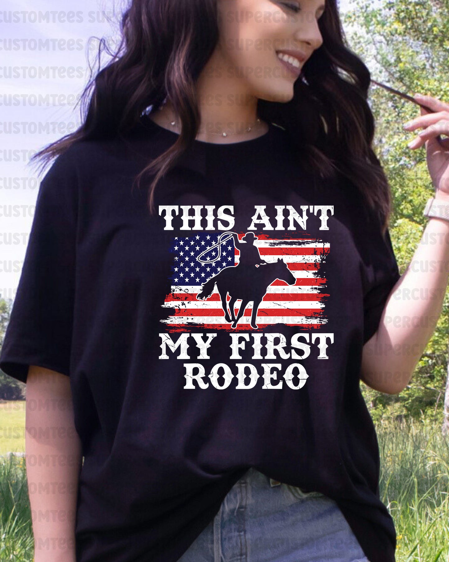 This Ain't My First Rodeo 4th of July DTF Transfer