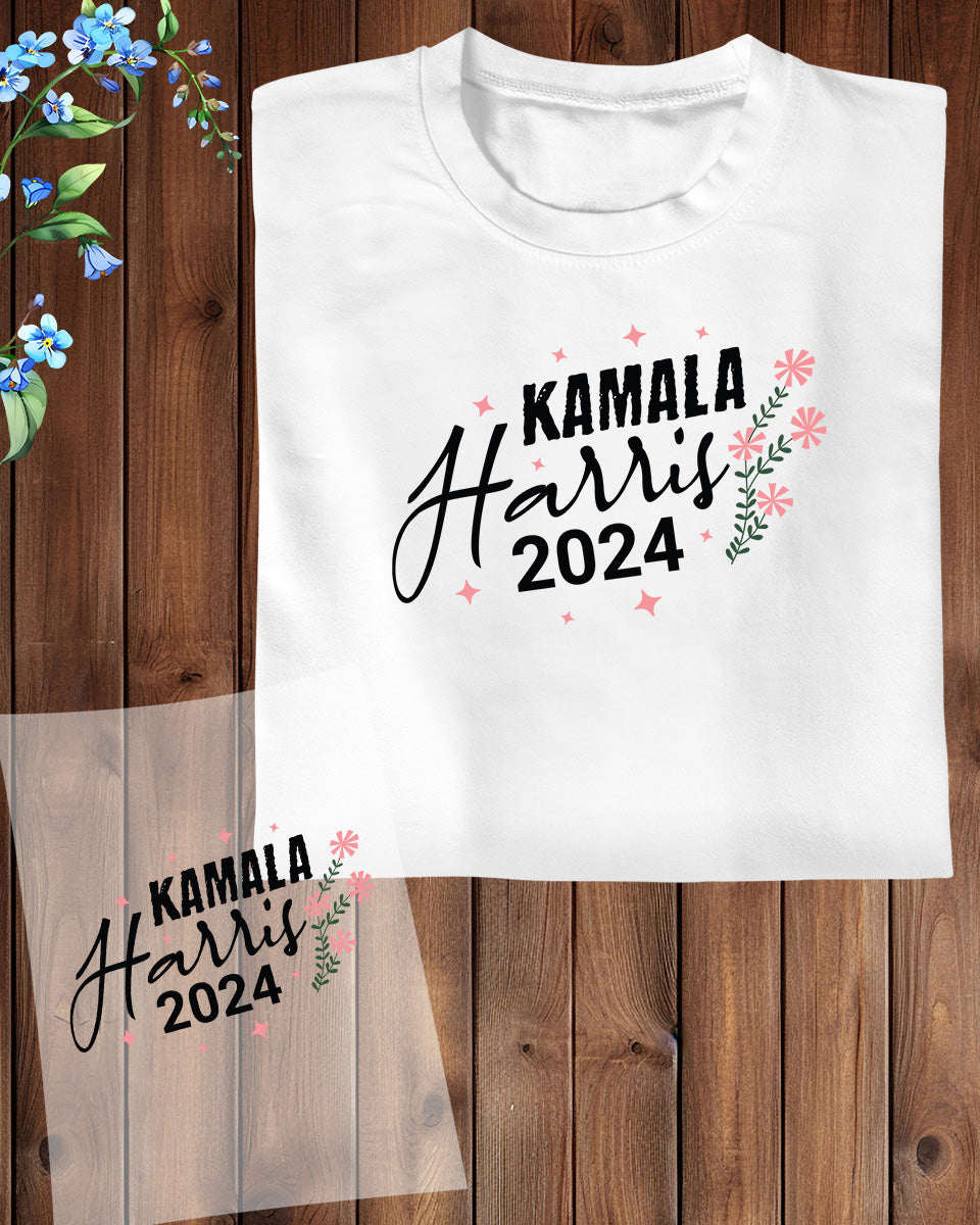 Kamala Harris 2024 DTF Transfer Film