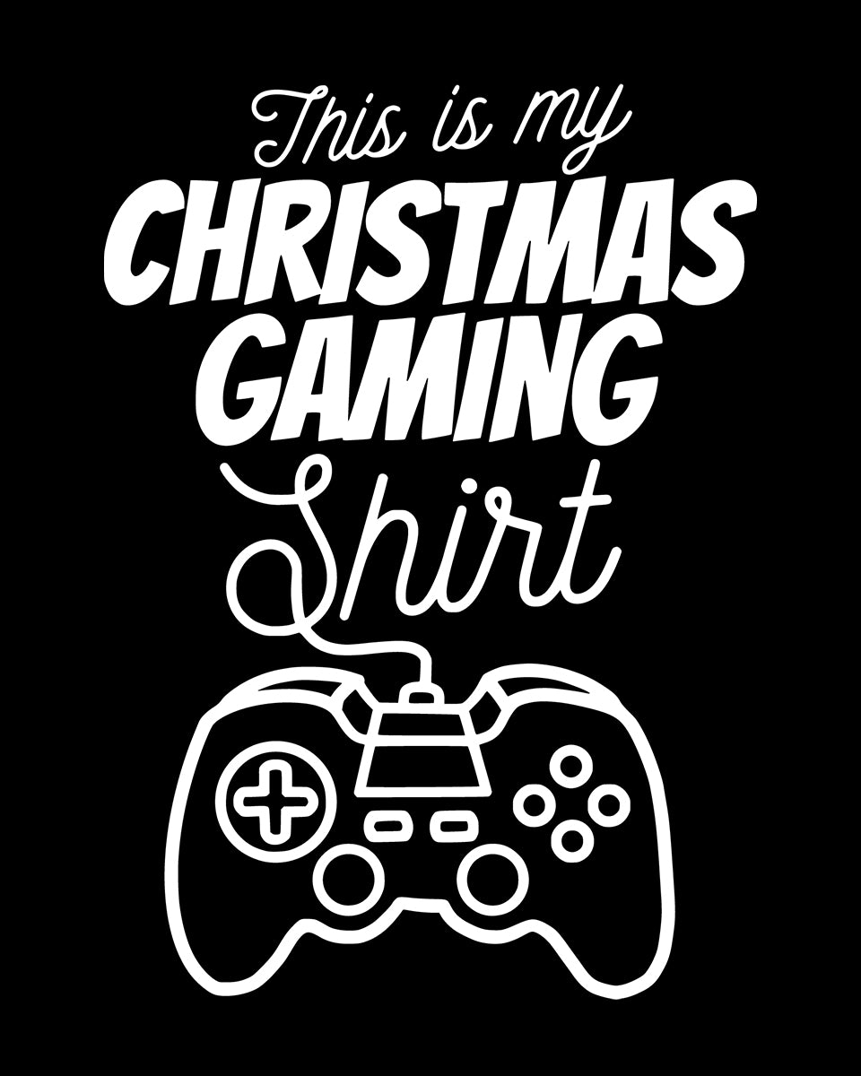 This is My Chritmas Gaming Shirt Trendy DTF Transfer Film