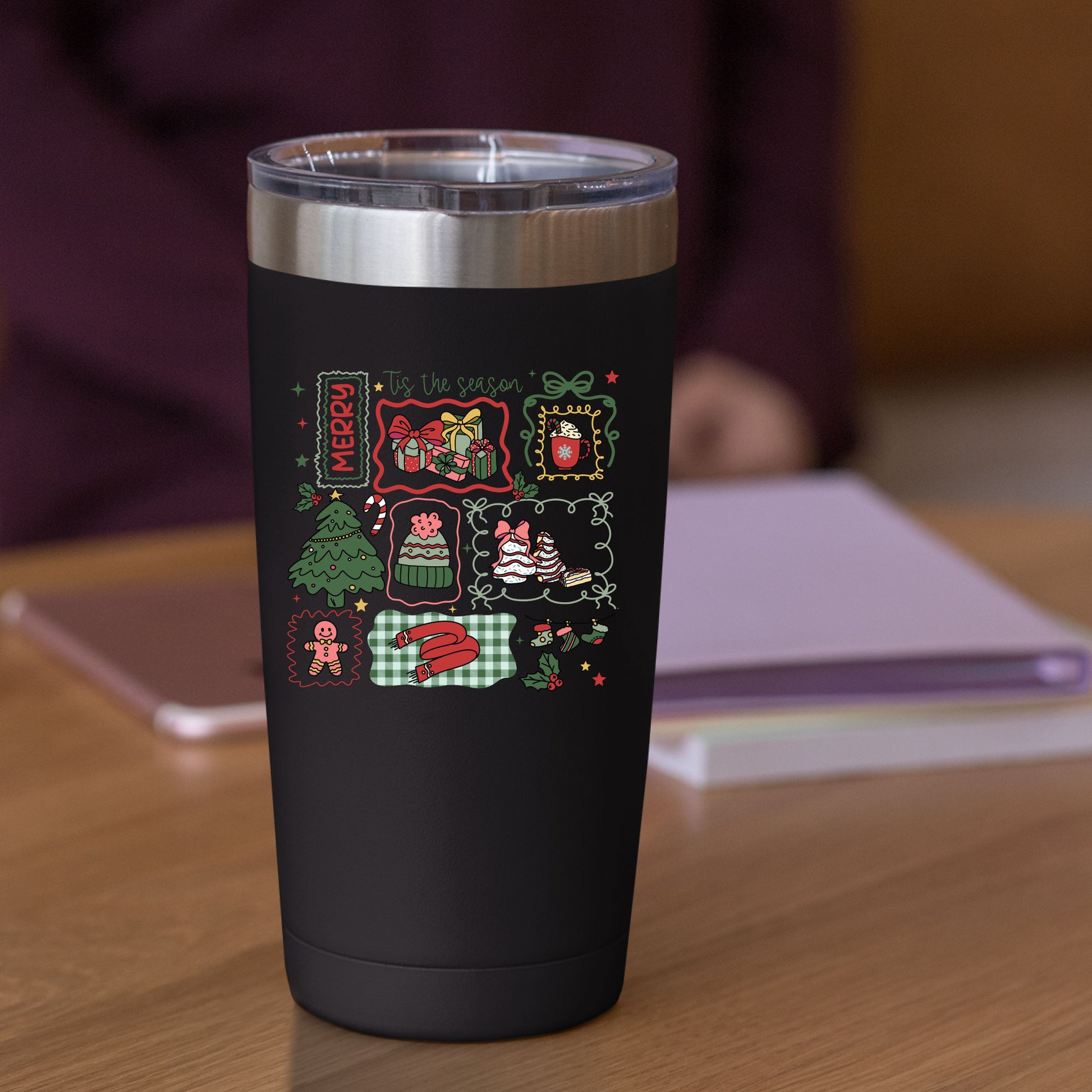 Tis The Season Christmas Ready to Press Sheet Heat Transfer