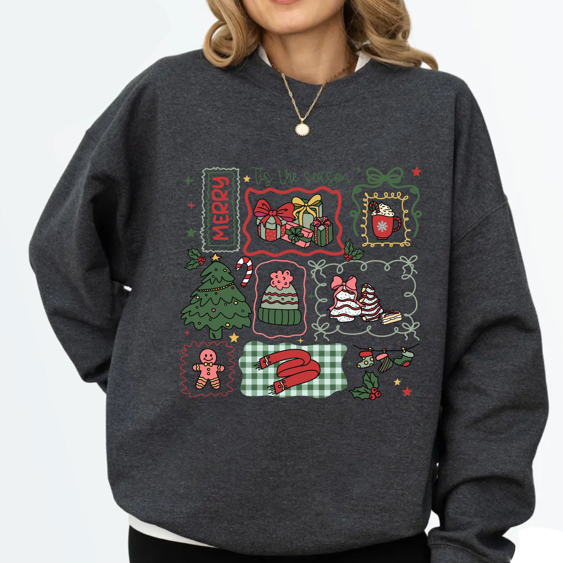 Tis The Season Christmas Ready to Press Sheet Heat Transfer