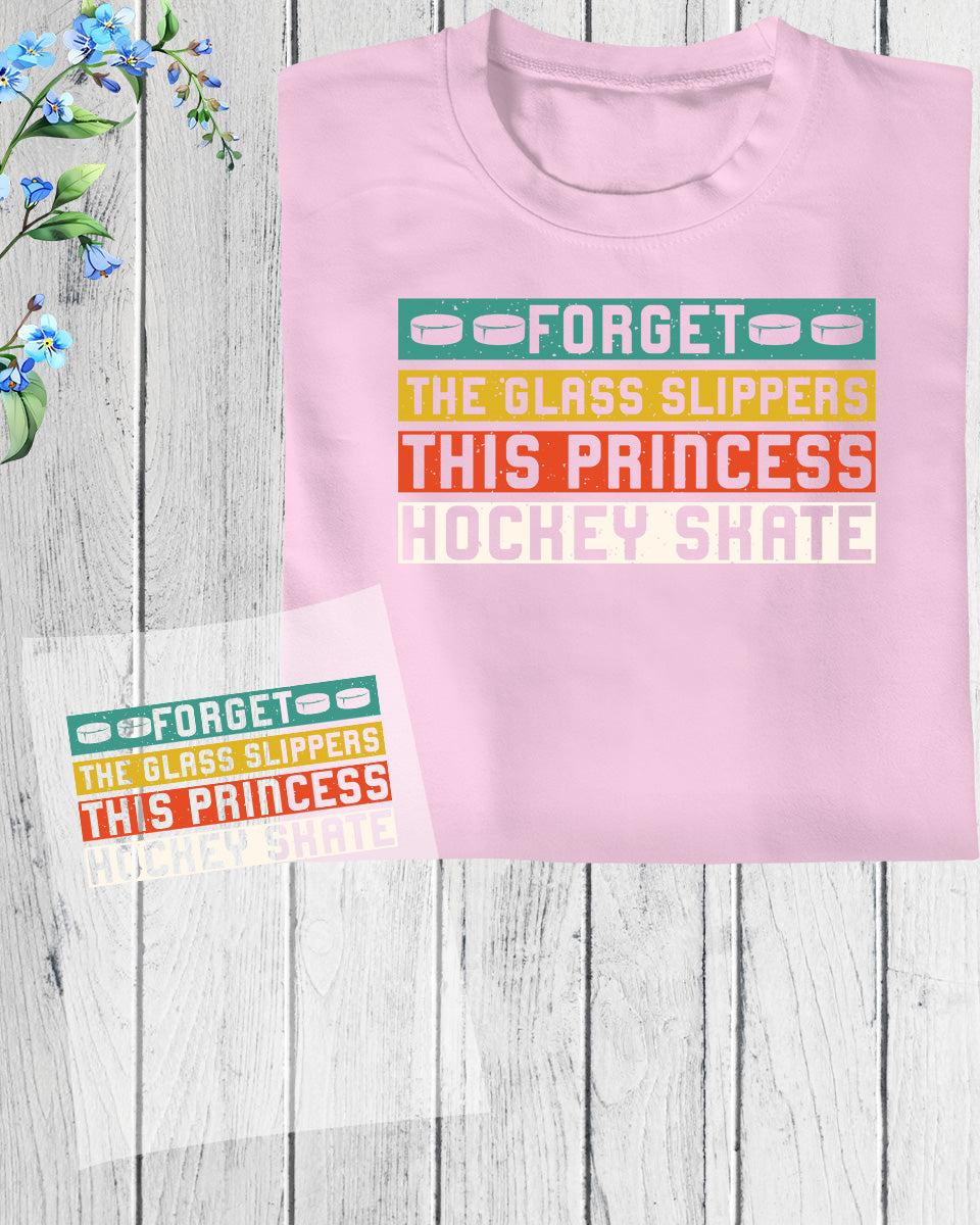 Hockey Gifts Princess DTF Transfer Film