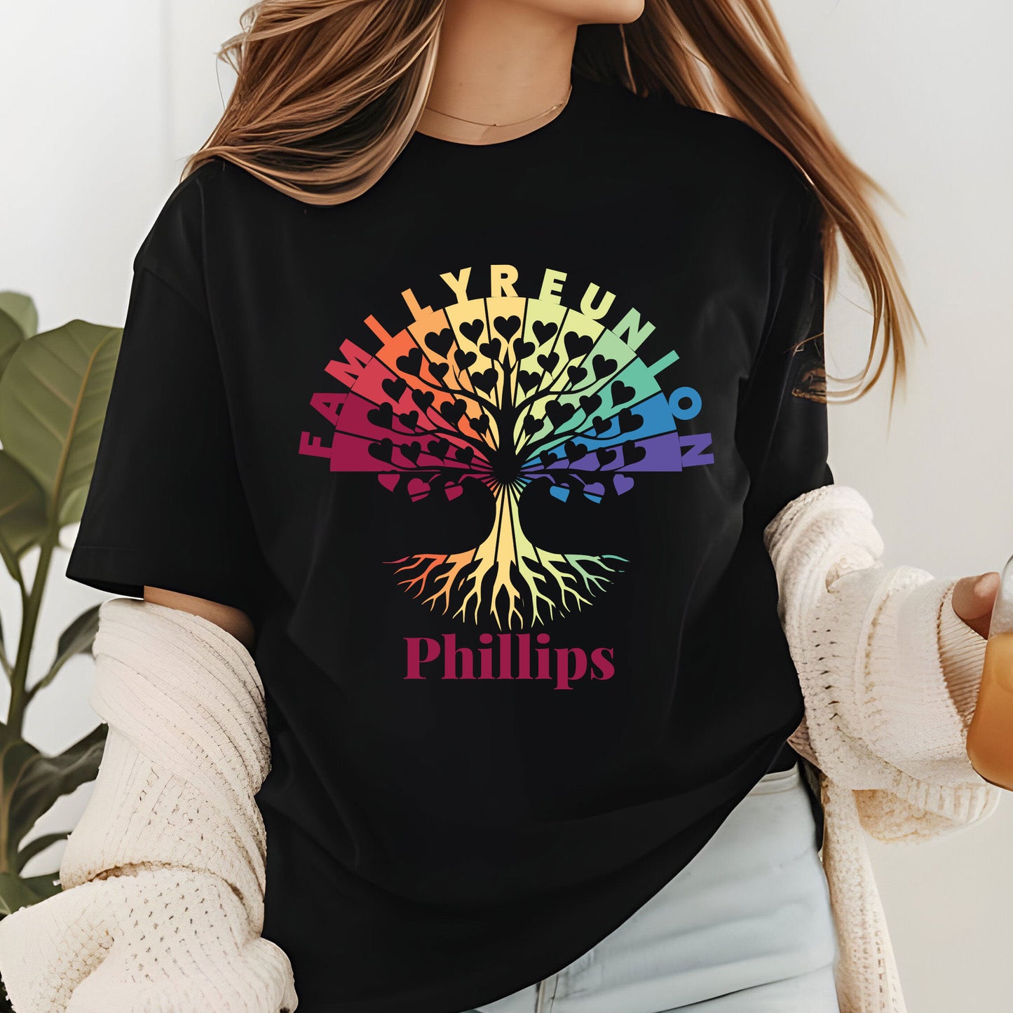 Family Tree Custom  Reunion Shirt