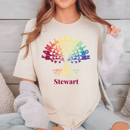 Family Tree Custom  Reunion Shirt