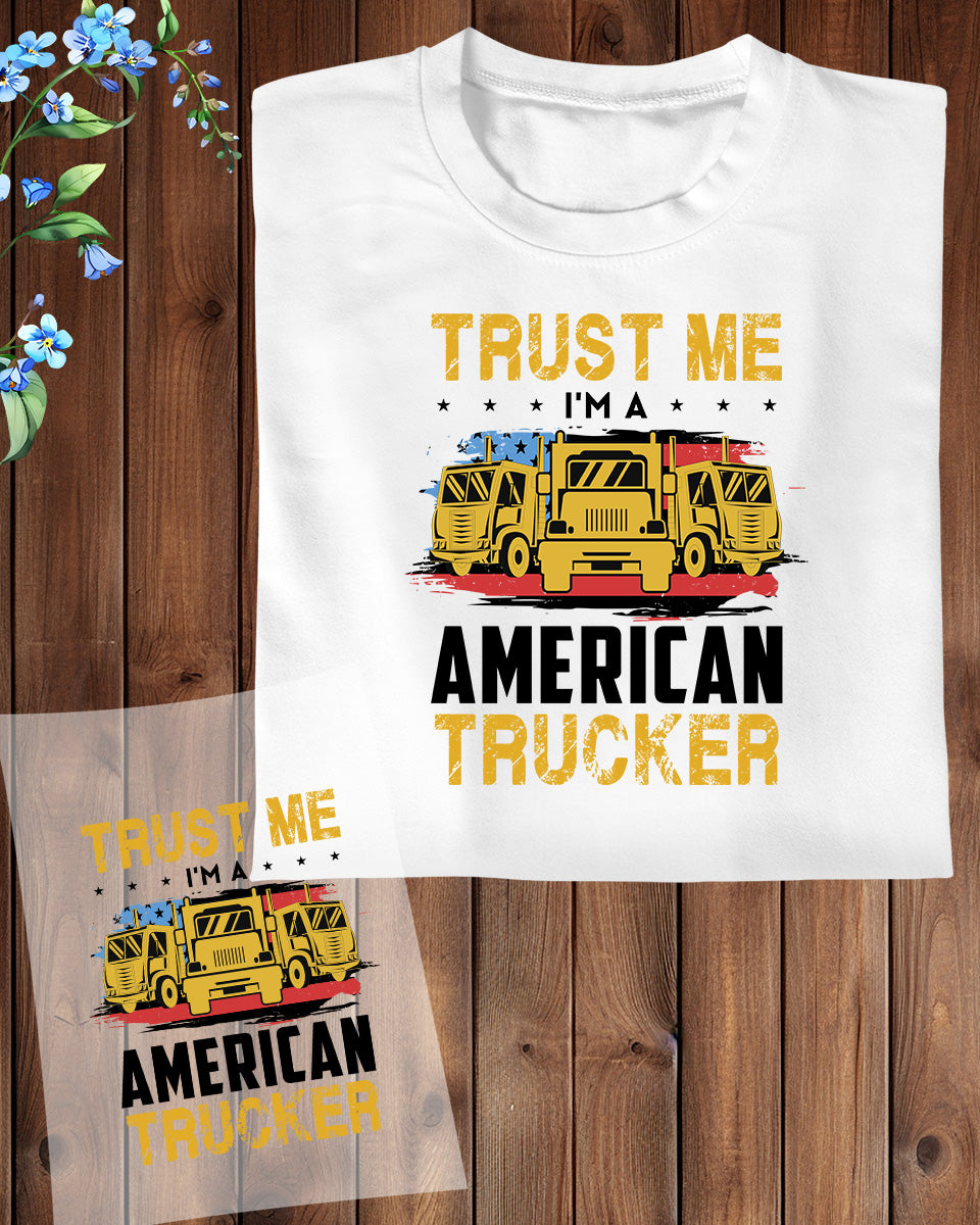 American Trucker DTF Transfer Film