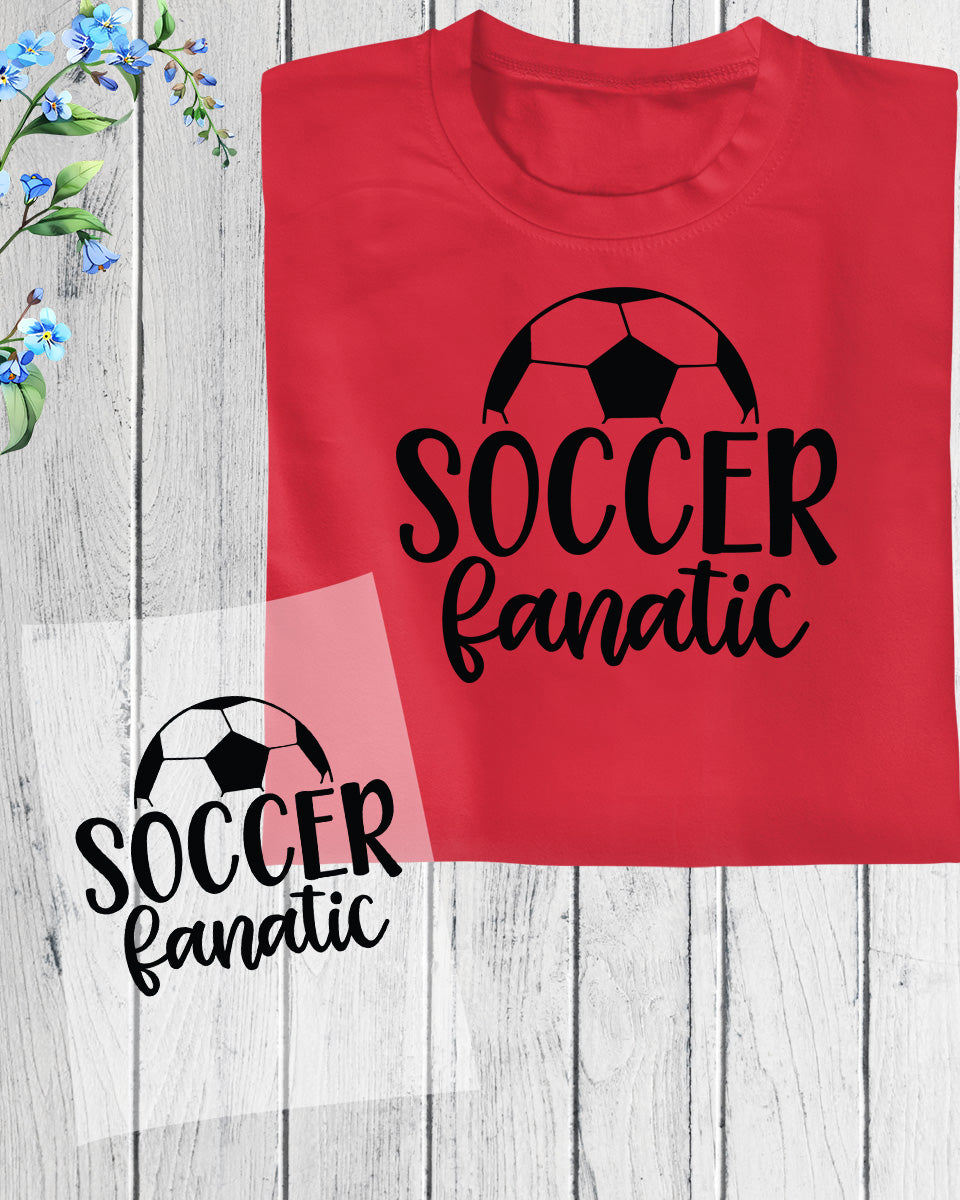 Soccer Fanatic DTF Transfer Film