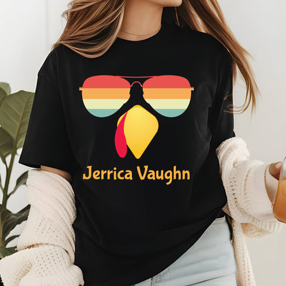 Turkey Face Custom Name DTF Transfer