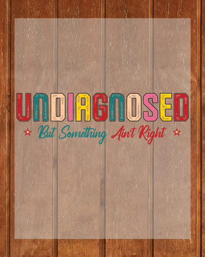 Undiagnosed Mental Health DTF Transfer