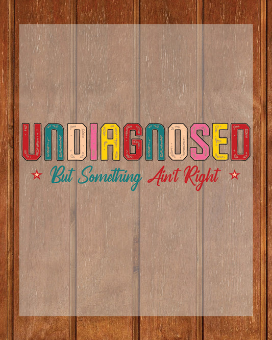 Undiagnosed Mental Health DTF Transfer