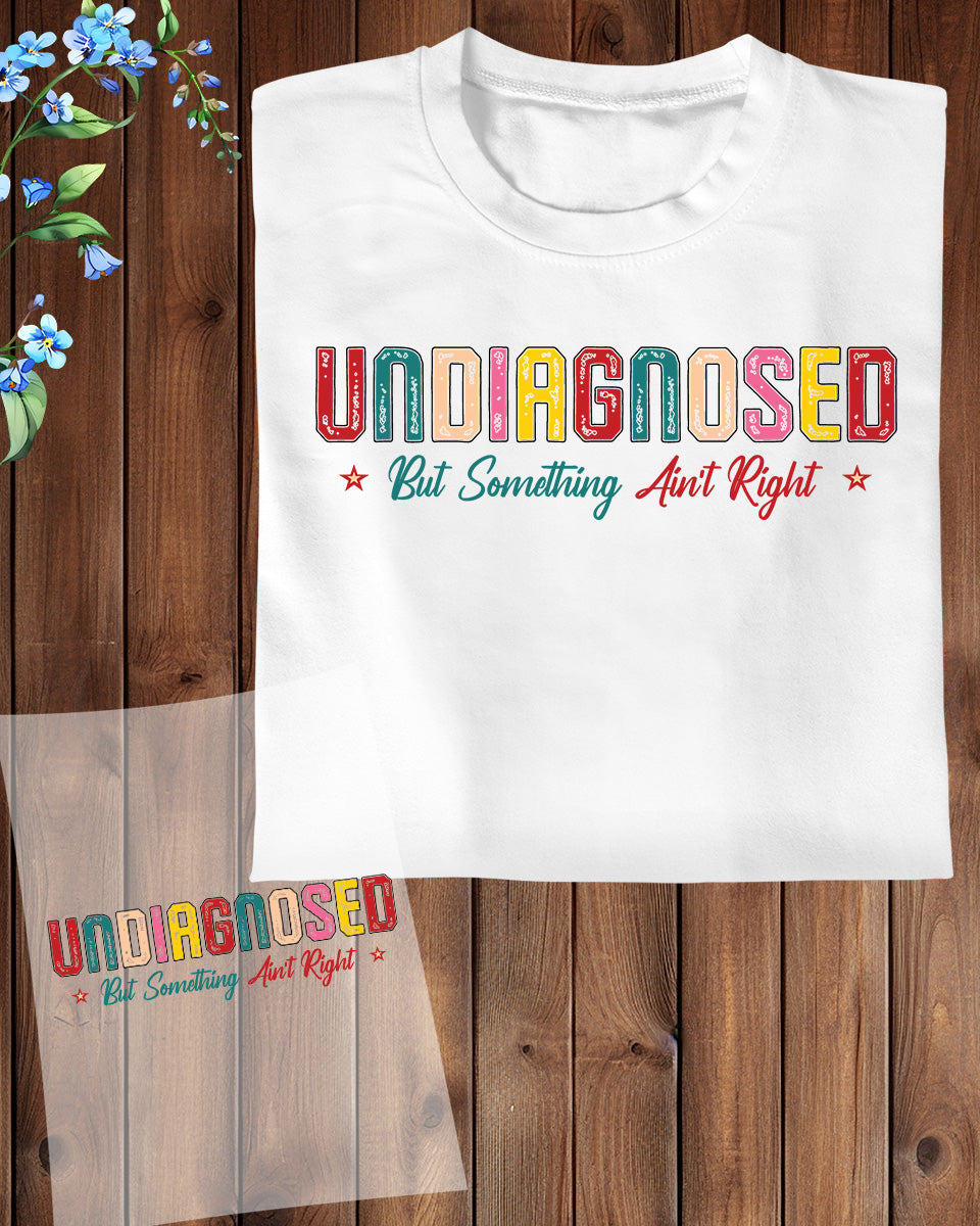 Undiagnosed Mental Health DTF Transfer