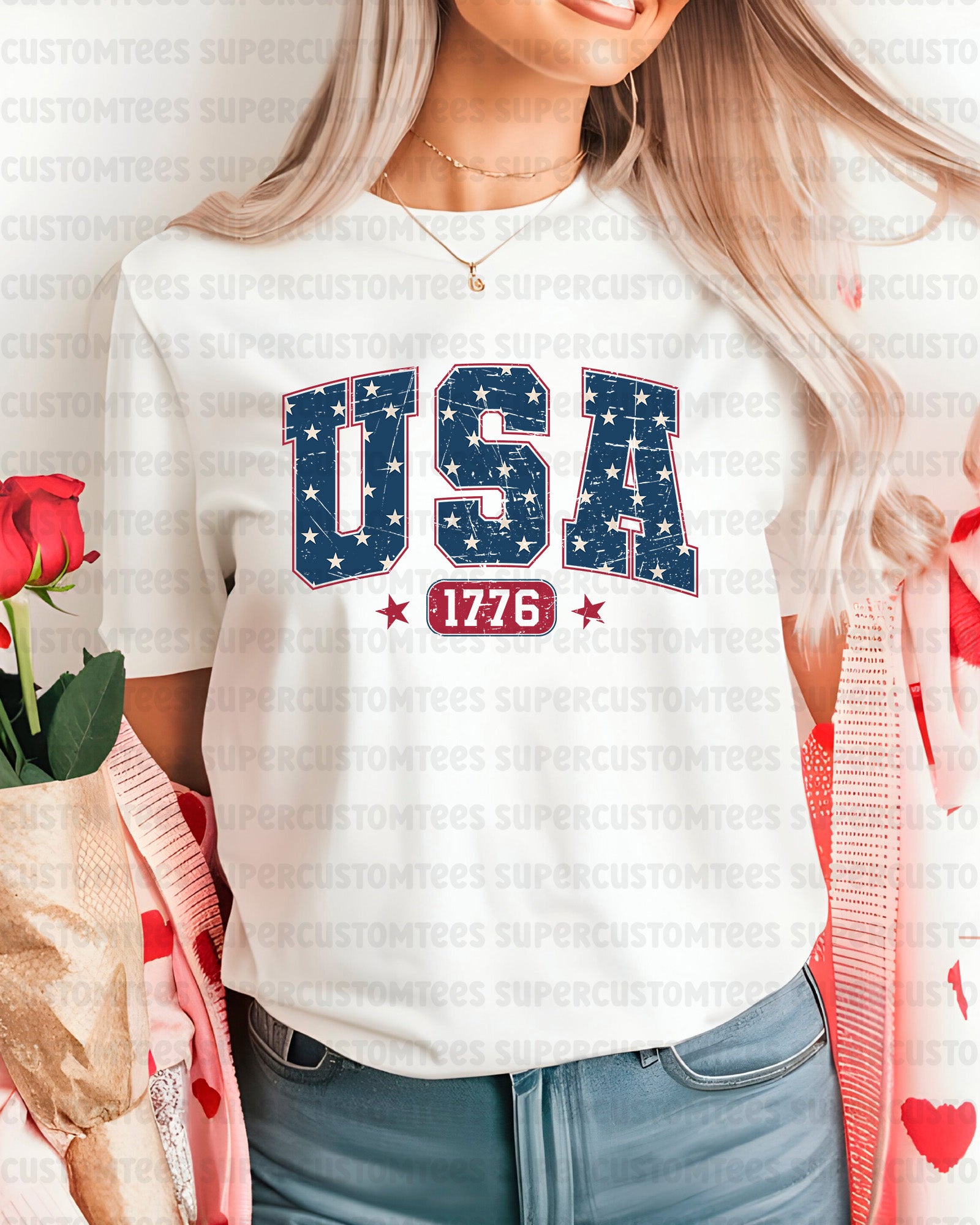USA 1776 DTF Transfer