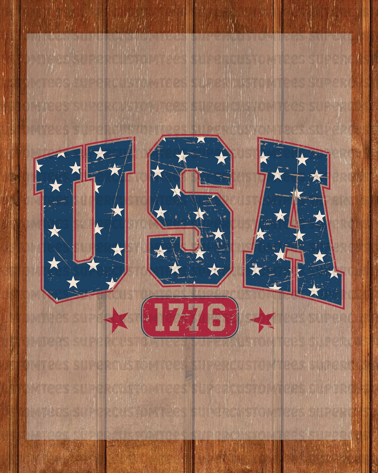 USA 1776 DTF Transfer