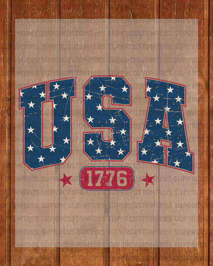 USA 1776 DTF Transfer