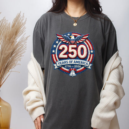 USA 250 Years Anniversary DTF Transfer ready to Press