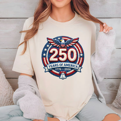 USA 250 Years Anniversary DTF Transfer ready to Press