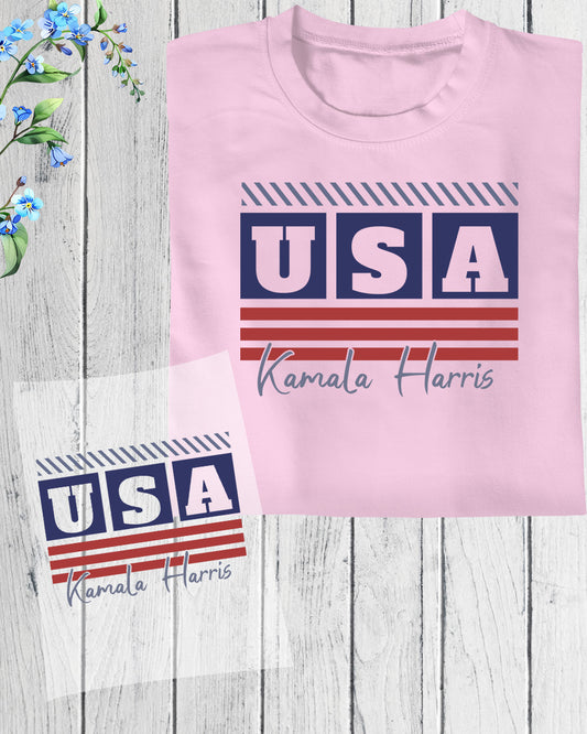 USA Election Kamala Harris DTF Transfer Film