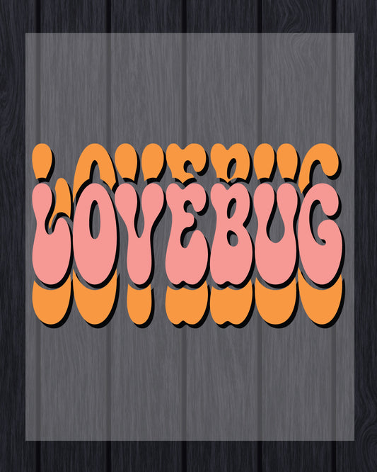 Valentine Lovebug Heat Transfer