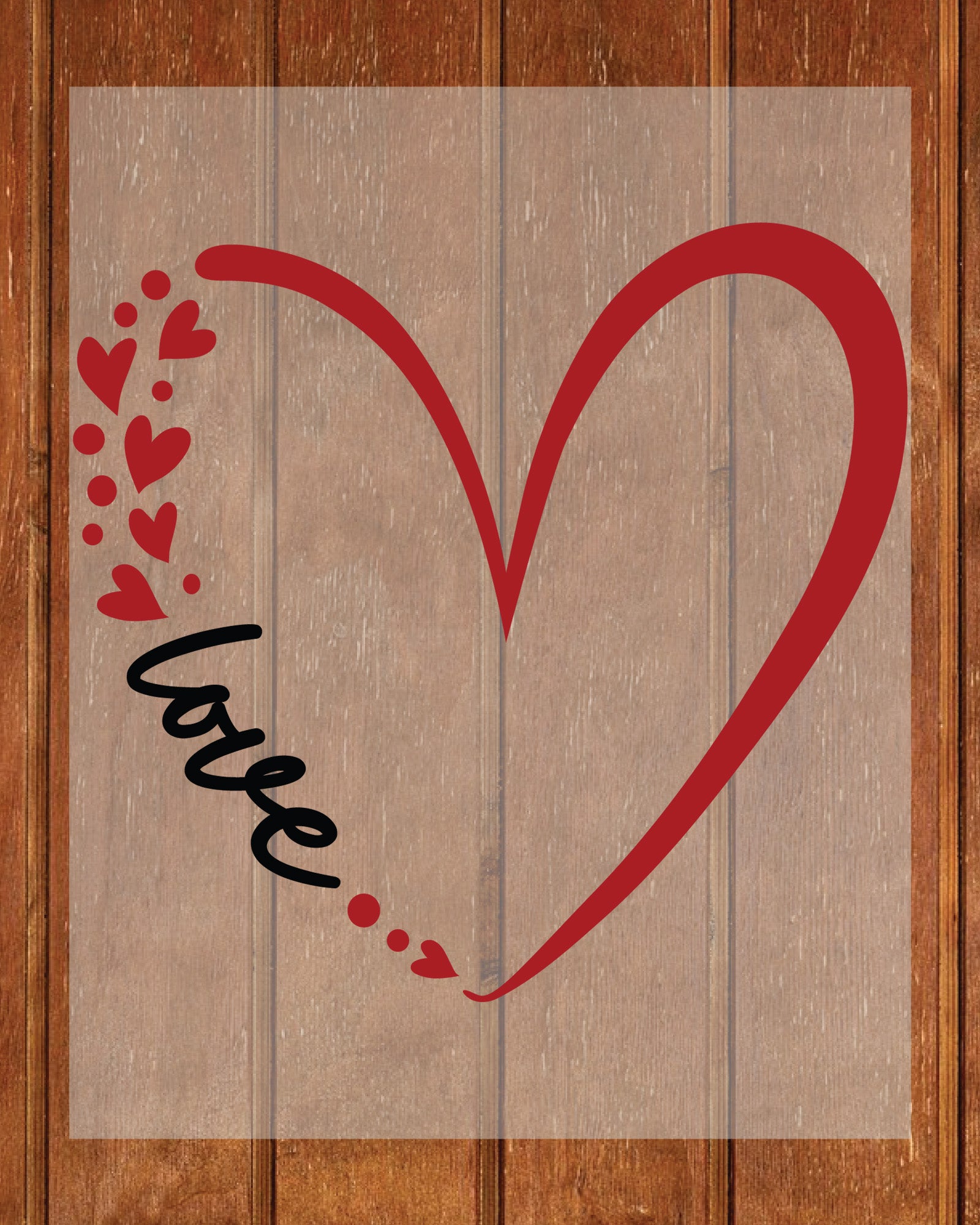 Valentine's Day DTF Transfer ready to Press Love Heart Heat Transfer for Shirts Couple UV Sticker Girlfriend Wife Iron on Transfer