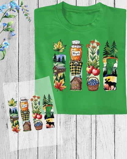 Vermont DTF Heat Transfer Ready to Press